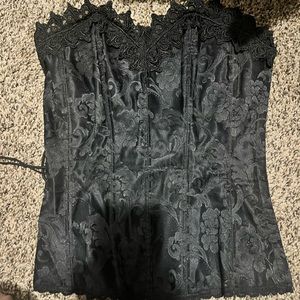 Sweetheart Fredrick’s of Hollywood Black Corset